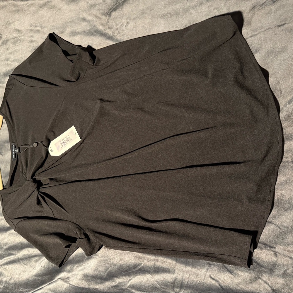 Universal Standard Black Short Sleeve Tee